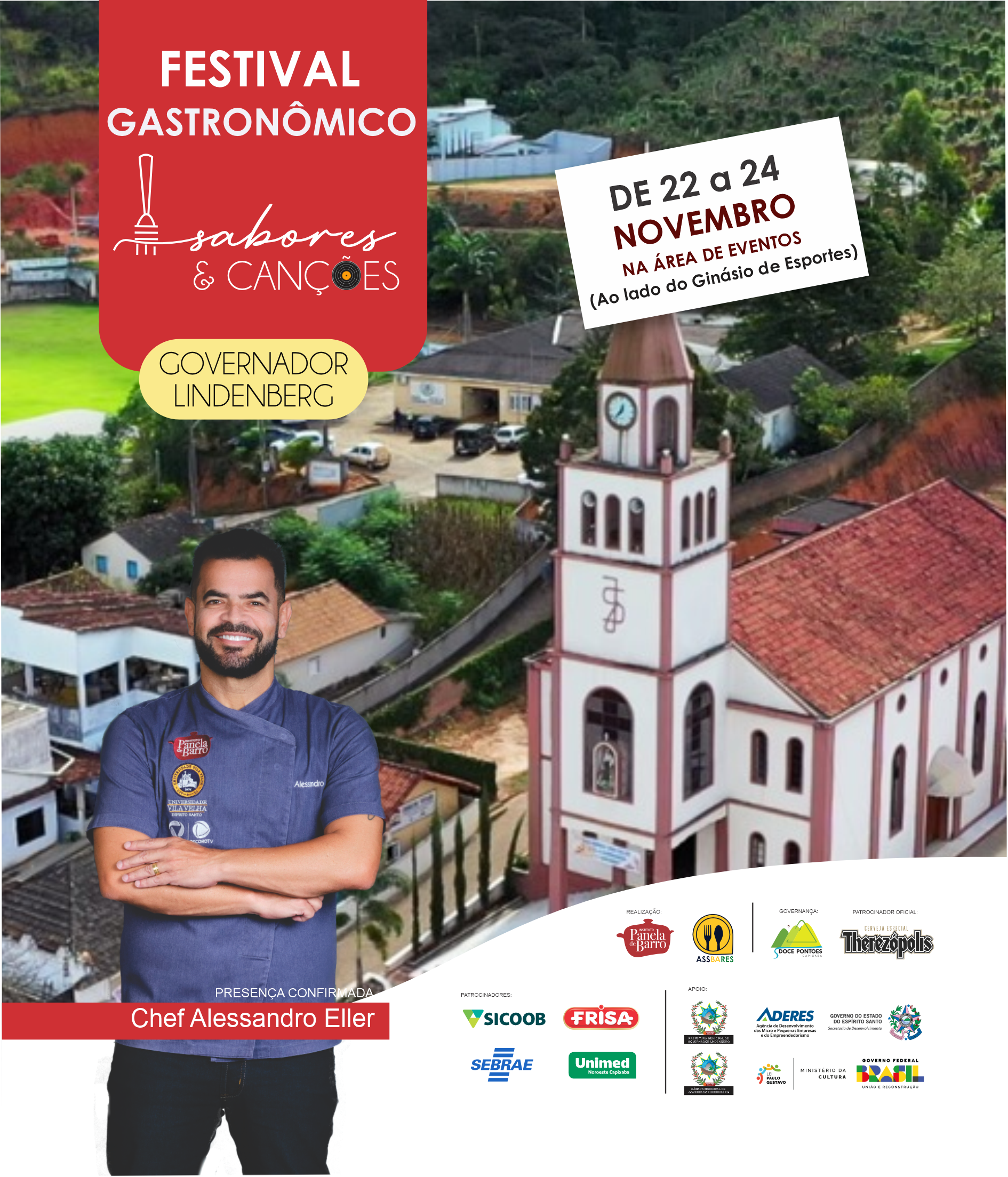 Sabores & Canções: Governador Lindenberg